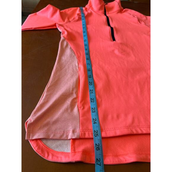Under Armour Women’s Half Zip ColdGear Long Sleeve Top Small Colorblock - Picture 5 of 8